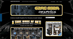 Desktop Screenshot of gameroomgraphics.com