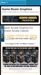 Mobile Screenshot of gameroomgraphics.com